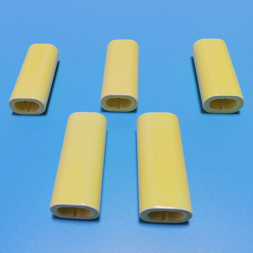 Reflector esmaltado amarelo para toda a superficie Reflector de cerámica de alúmina (2)