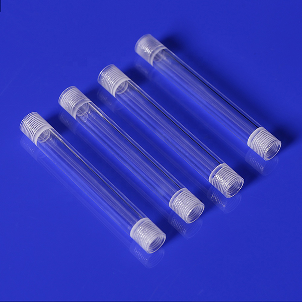 Tub roscat de quars de fabricació personalitzada (1)
