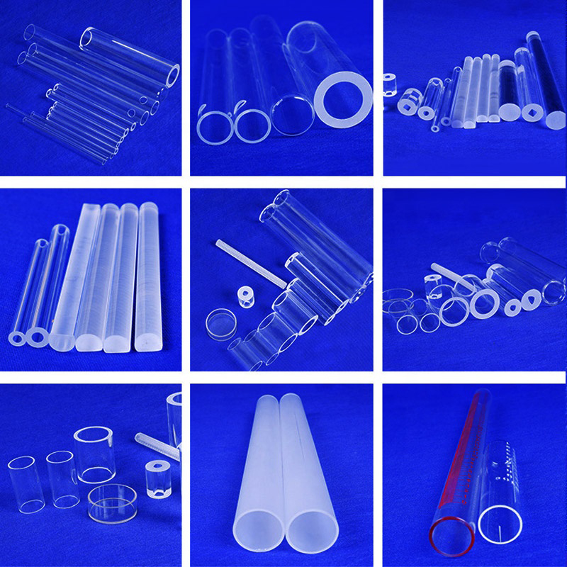Customized Fabrication Quartz Glass Cylinder