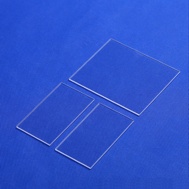 .Fused silica microscope slides